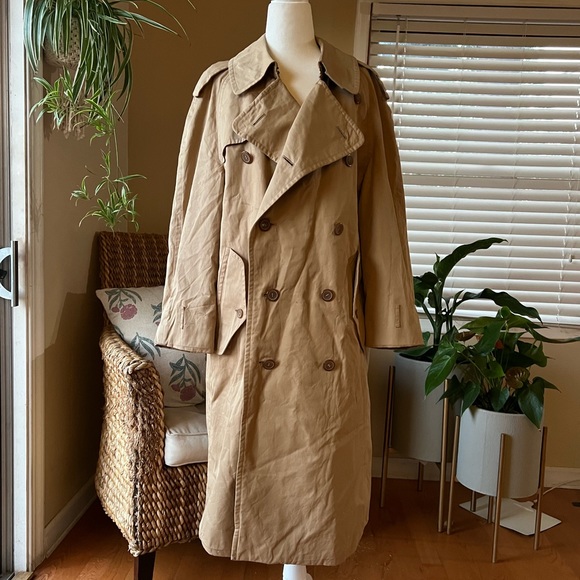 Authentic Vintage Burberry London Trench Coat Classic - Picture 10 of 13